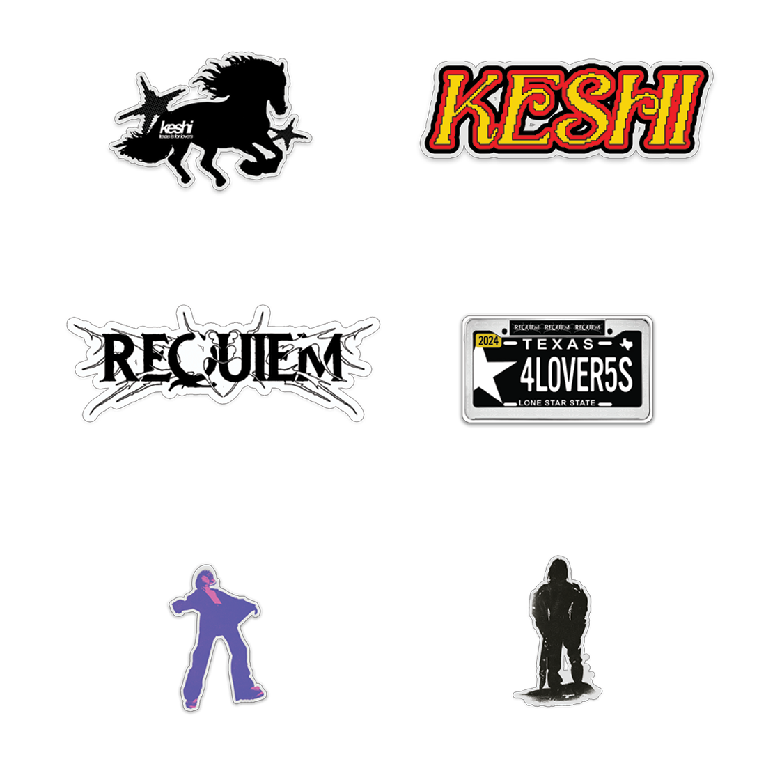 Requiem Sticker Pack - keshi official store