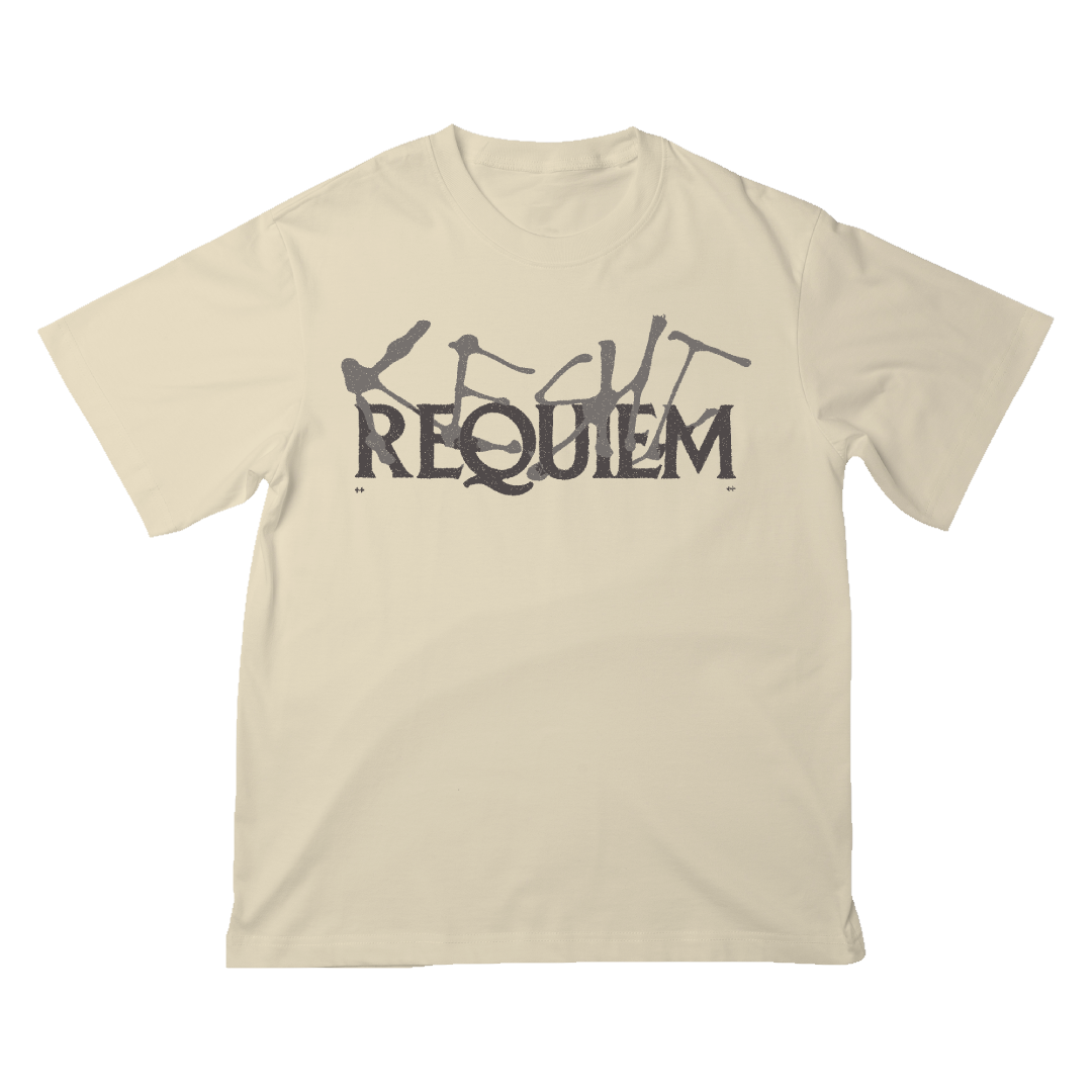 keshi REQUIEM Tシャツ Requiem Cream Tee - keshi official store