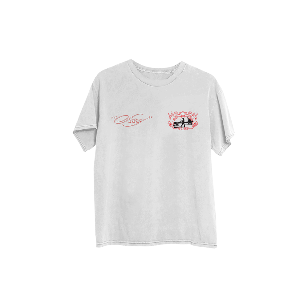 Say Tee White Front