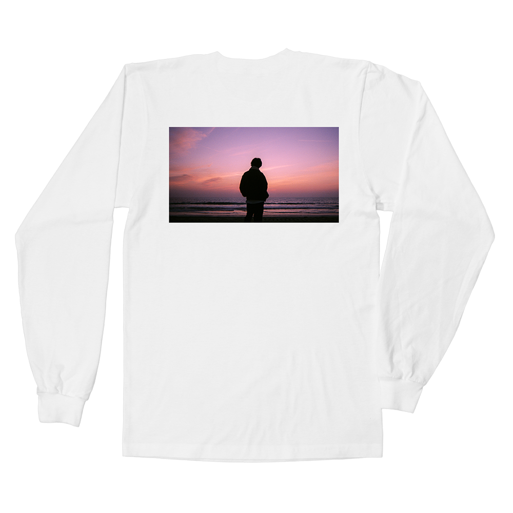 Bandaids White Long Sleeve Back