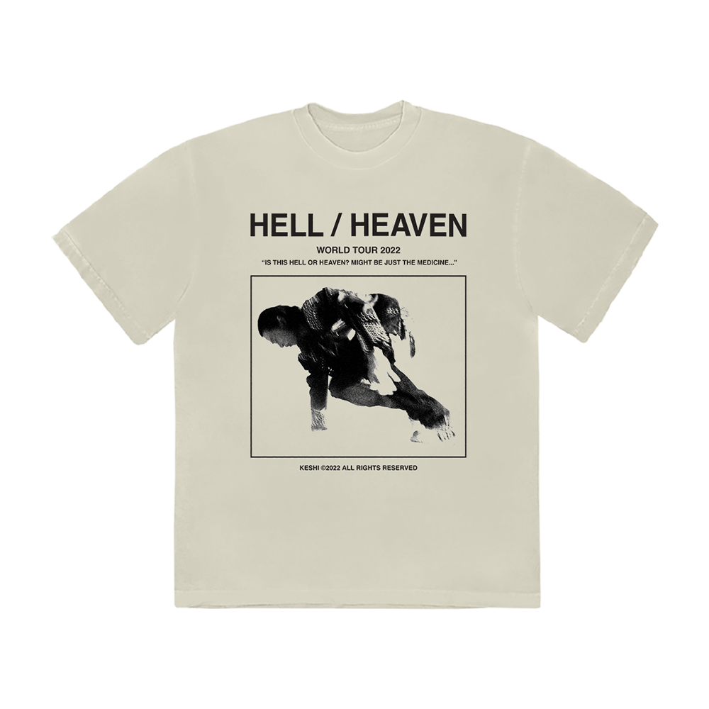 HELL HEAVEN WORLD TOUR TEE FRONT