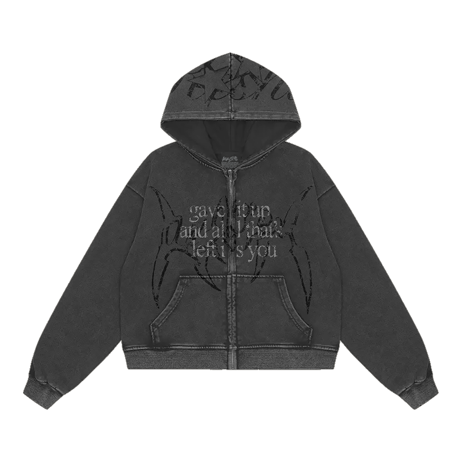 Gave It Up Stars Hoodie Front