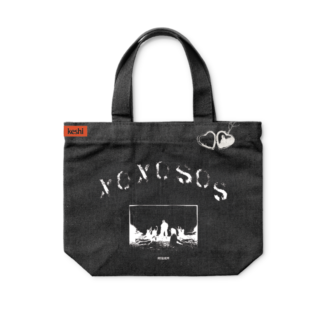 XOXOSOS TOTE BAG [BLACK]