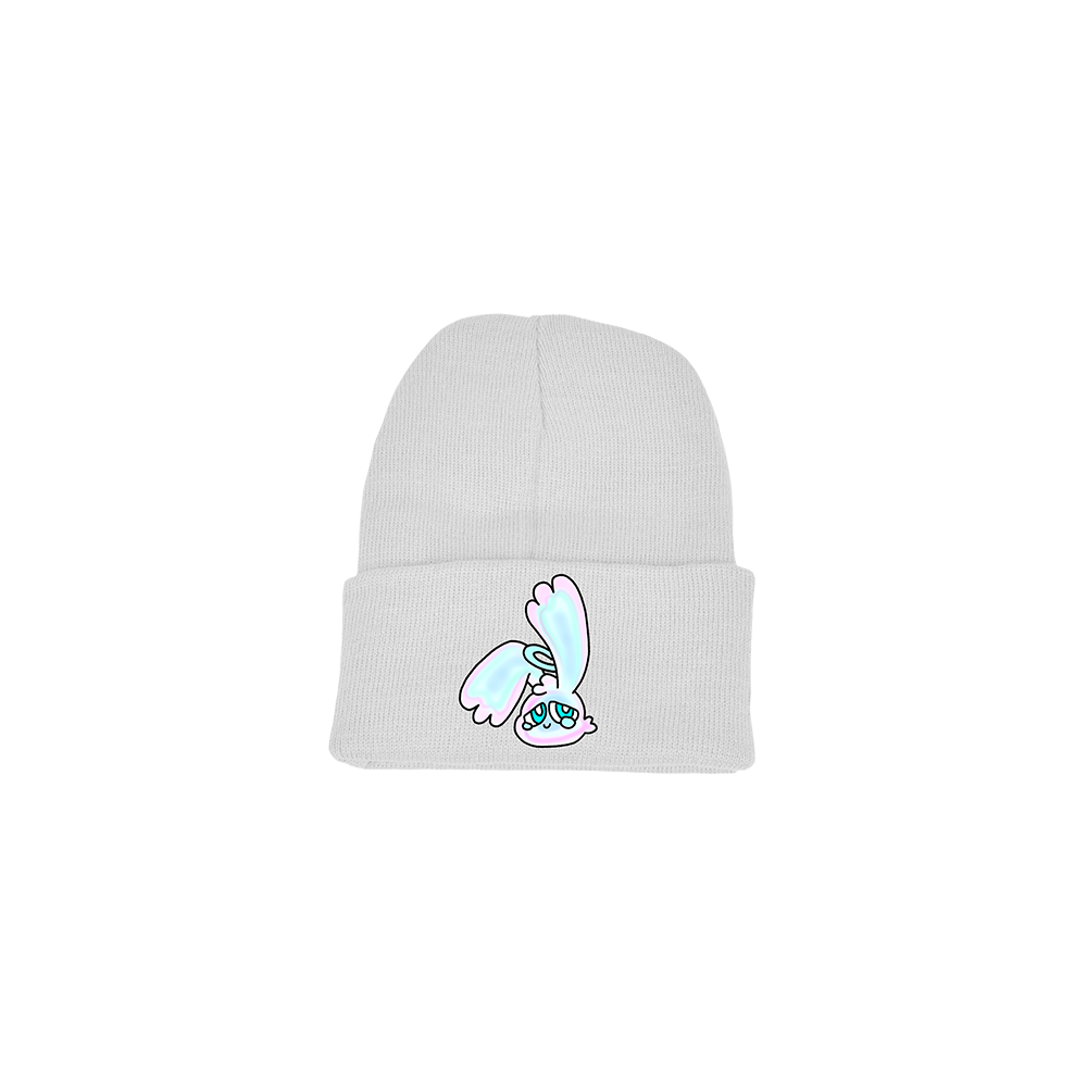 LUMA WHITE BEANIE